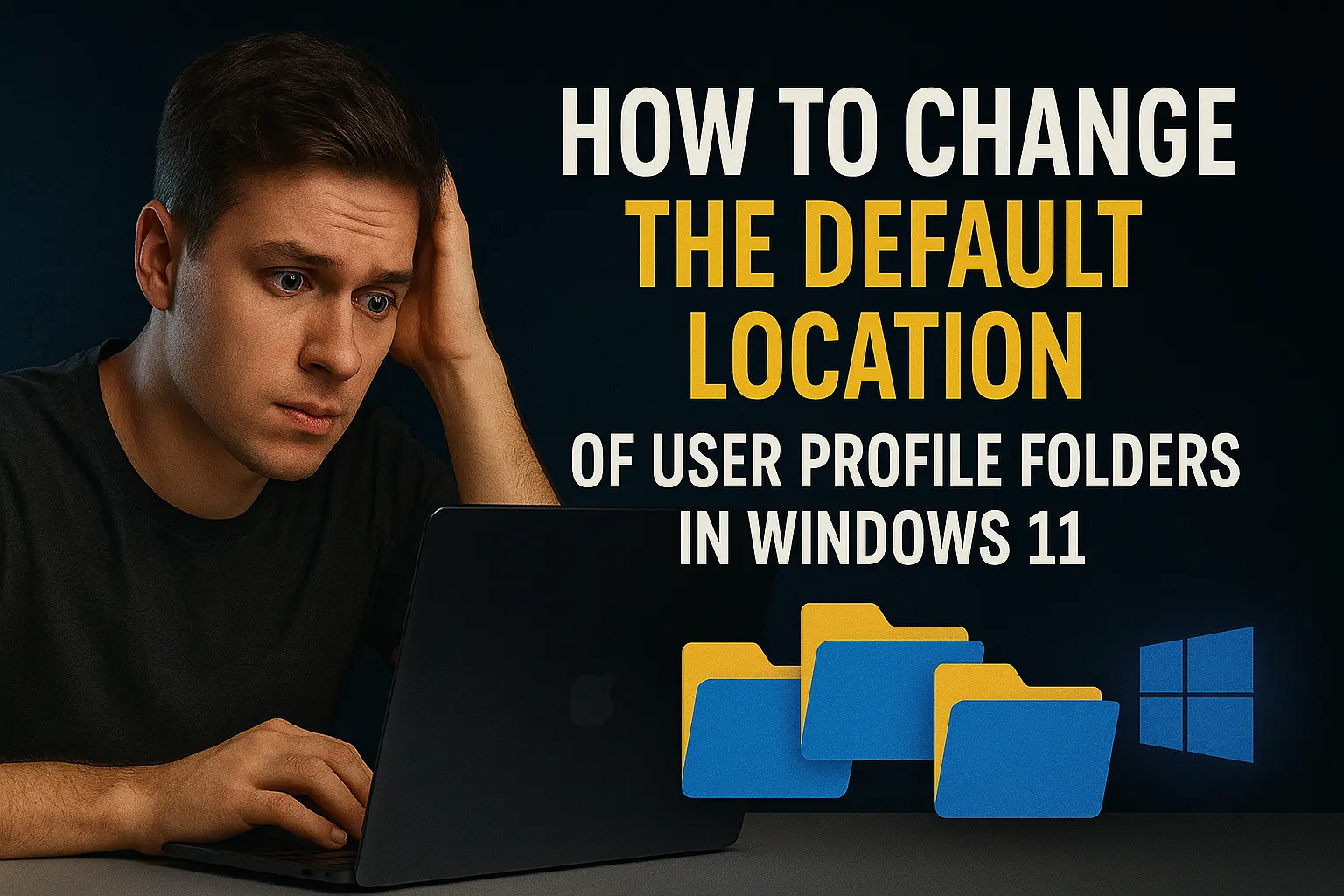 How to Change Default Locations of User Profile Folders in Windows 11