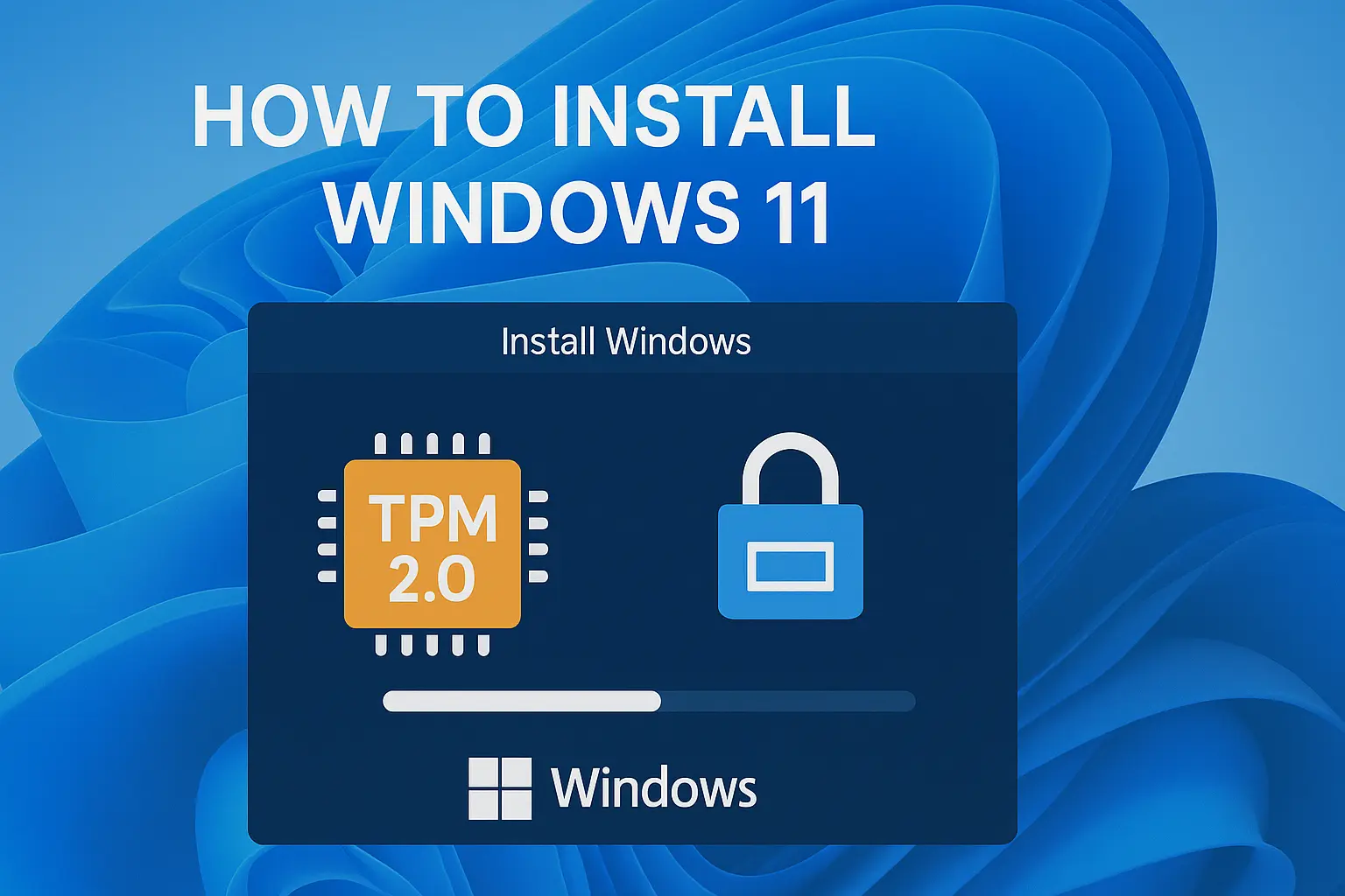 How to Install Windows 11 With No TPM 2.0